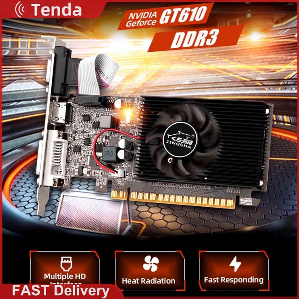 #b gt610 display card 810mhz ddr3 1gb graphics video card for computer desktop g