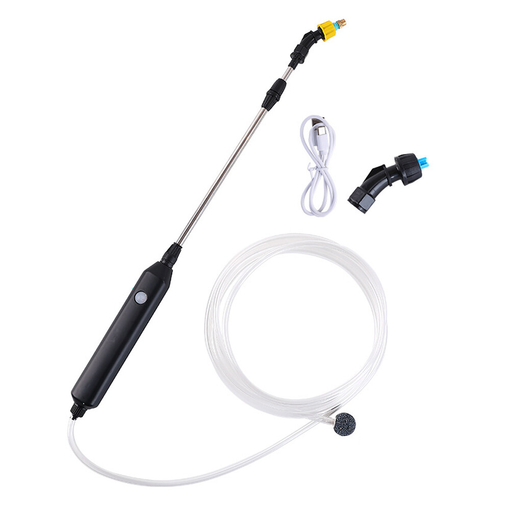 Lepmerk Handheld Electric Sprays Machine Portable Automatic Electric Misters Practical Home Plants Watering Sprays Machine Atomizing Water Column Adjustable