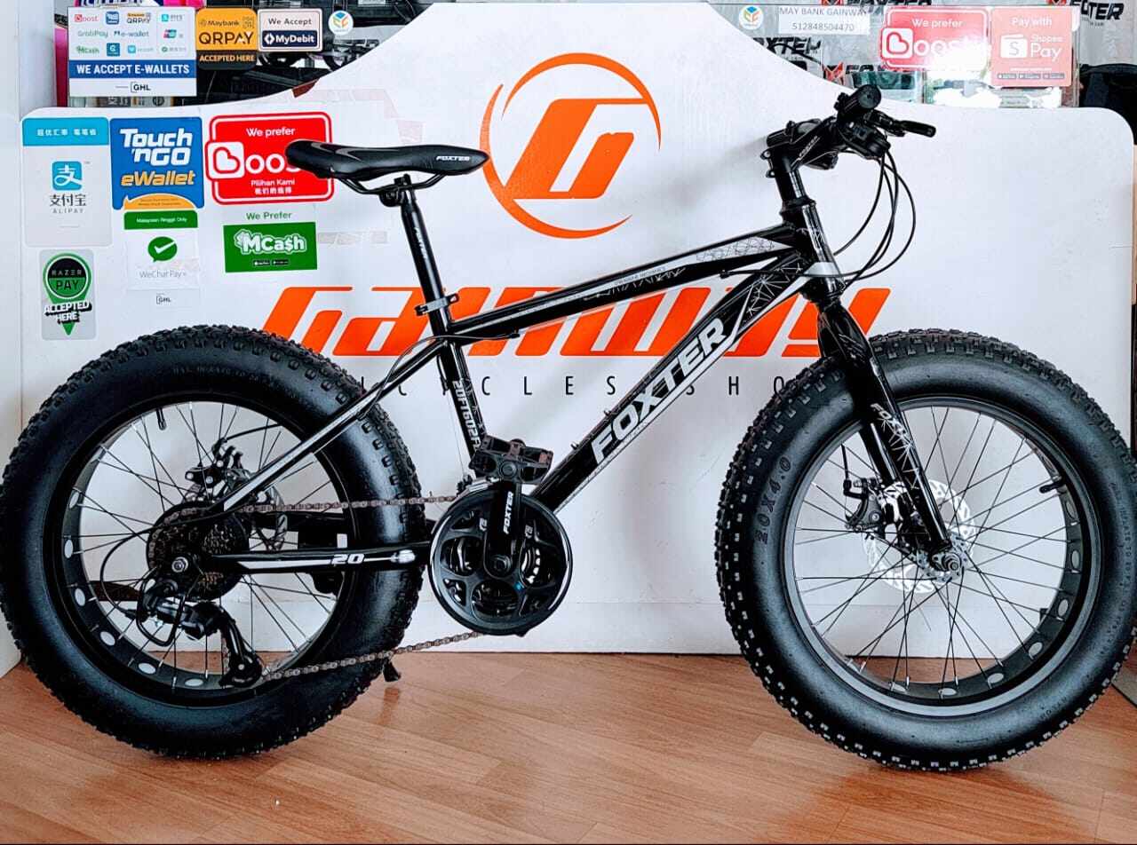 Foxter fat tyre cycle hot sale