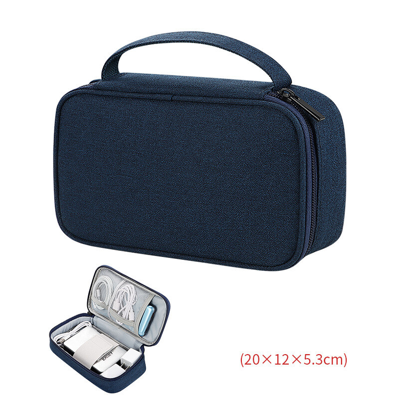 Storage bag Multifunctional phone accessories storage bag U disk Charging treasure Mobile hard disk cable organizer