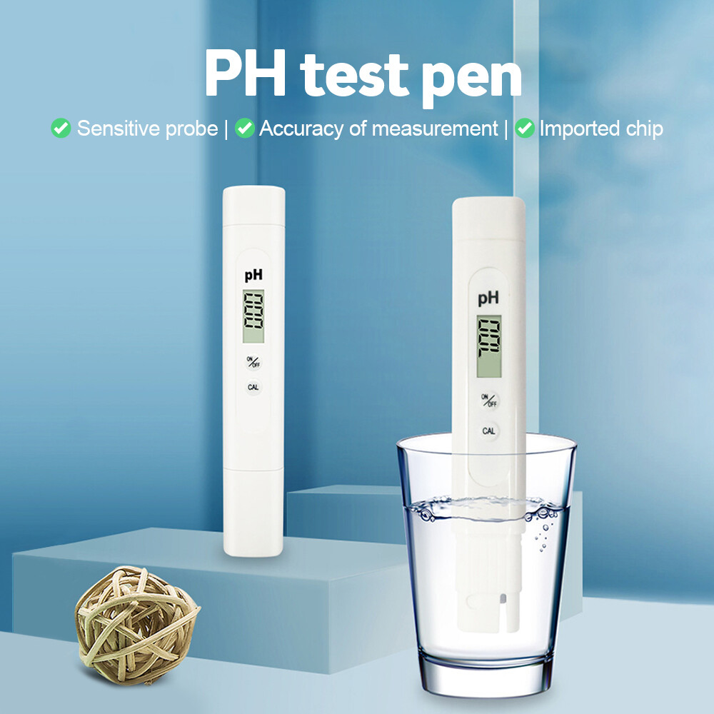 diymore PH Digital Meter for Water 0.01ph High Accuracy Pen Type PH Tester for Hydroponics Drinking Pool and Aquarium
