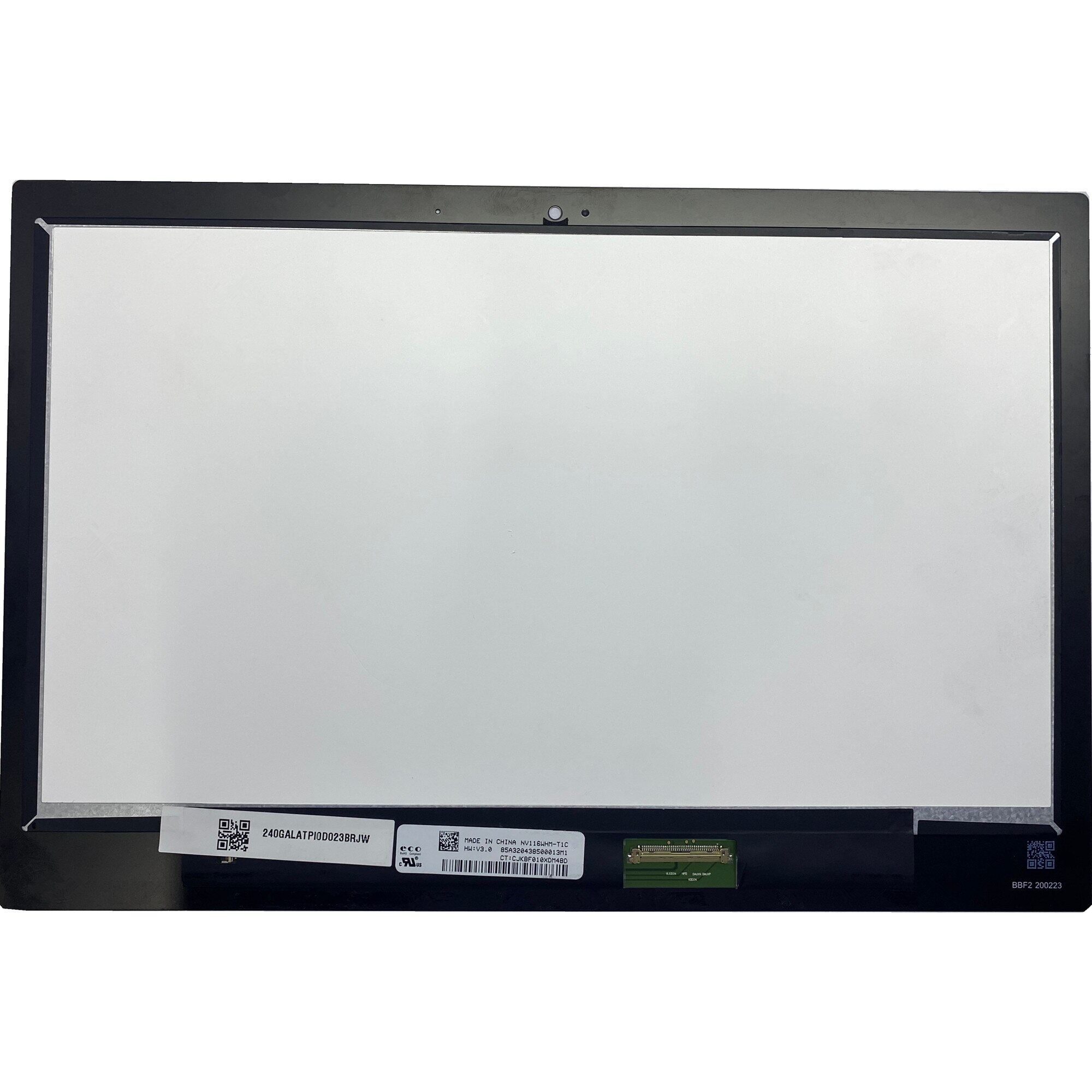HP Chromebook 11-V020WM 11.6 HD LCD LED Touch Screen Assembly Display w/ Hinges