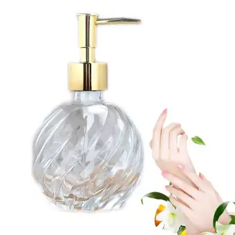 Sealavender Retro Elegant Clear Glass 270ml Liquid Soap Dispenser