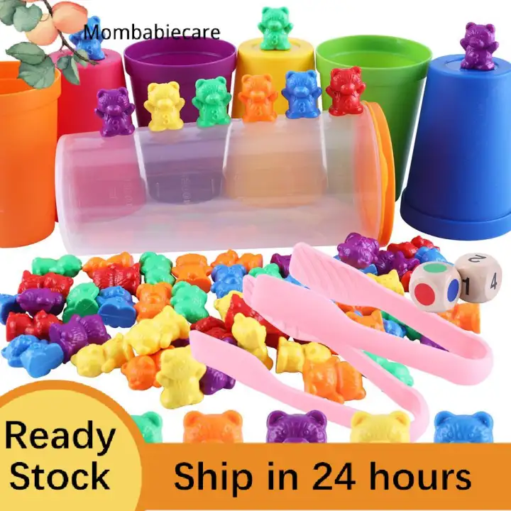 plastic counting bears