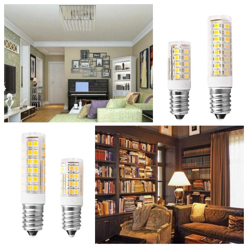 3W 5W 7W E14 bóng đèn LED đèn 220V-240V bóng đèn Ngô mini ánh sáng 2835smd 360 góc chùm thay thế đèn Đèn chùm Halogen