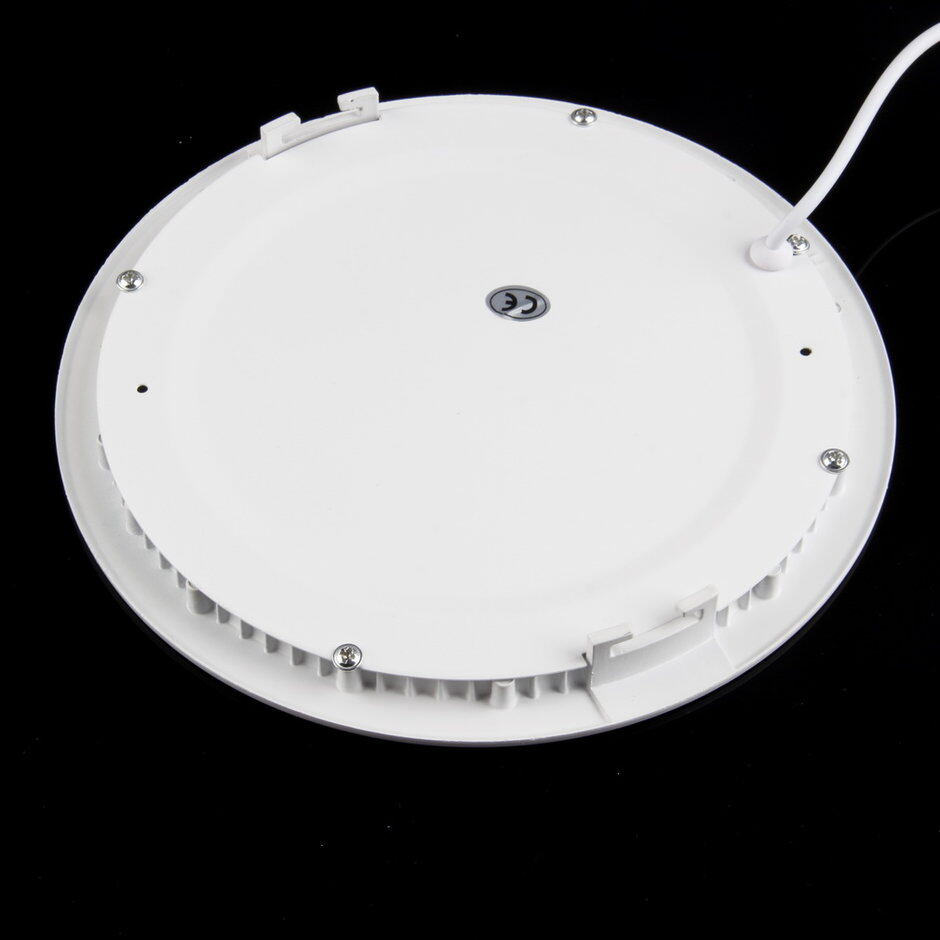 ELEC 18W LED Recessed Ceiling Panel Down Light Bulb Lamp Round Pure/Warm White