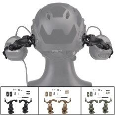 Shooting Headset Bracket Kit Multi-Angle Rotation Helmet Rail Adapter Fit OPS Core ARC And Team Wendy M-LOK Rail Headphone Mount