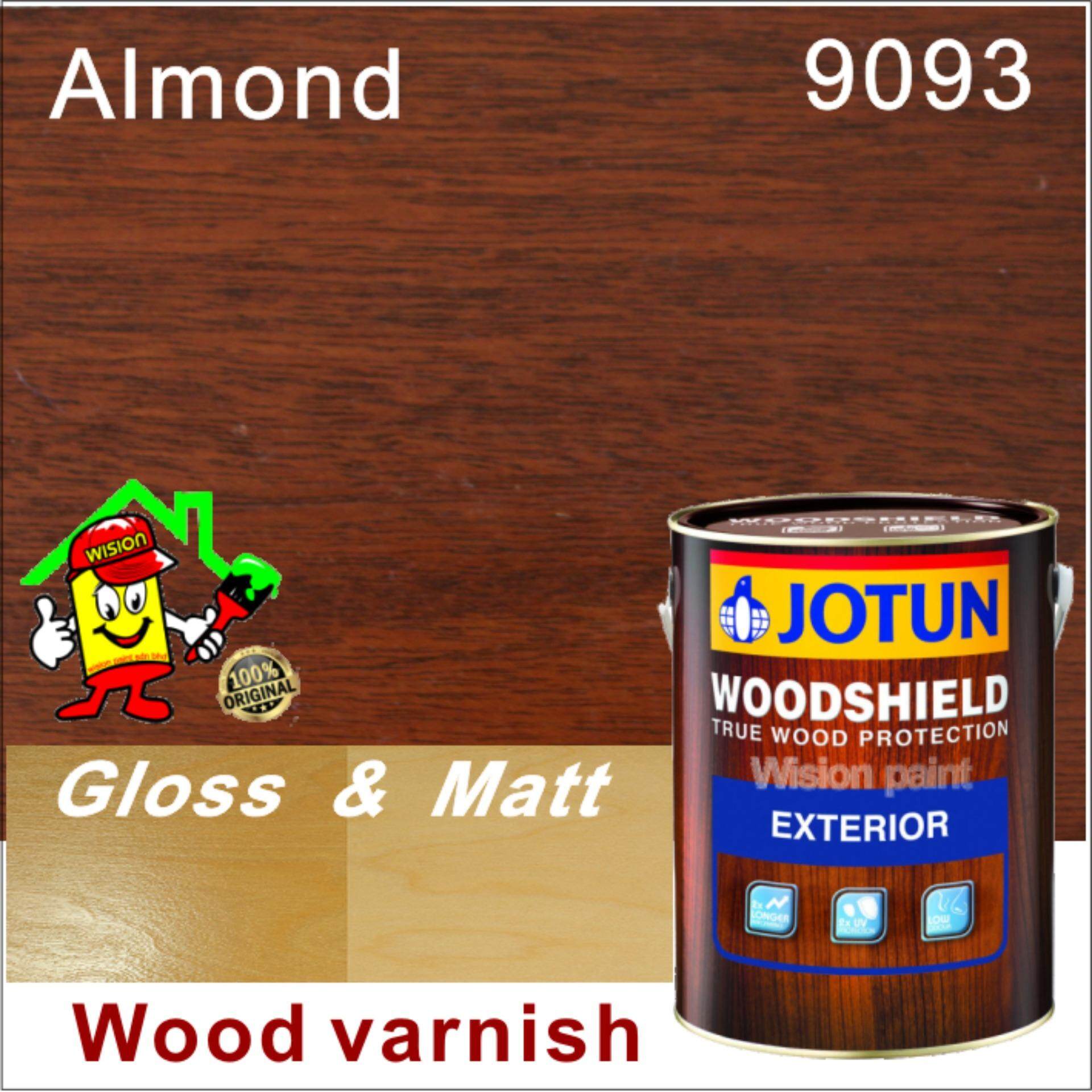 WOODSHIELD 5L 9093 Almond • Jotun • Transparent Gloss Finish • Wood