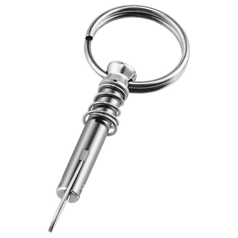 4 Pack Quick Release Pin 1/4 Inch Diameter W/Drop Cam & Spring, Usable