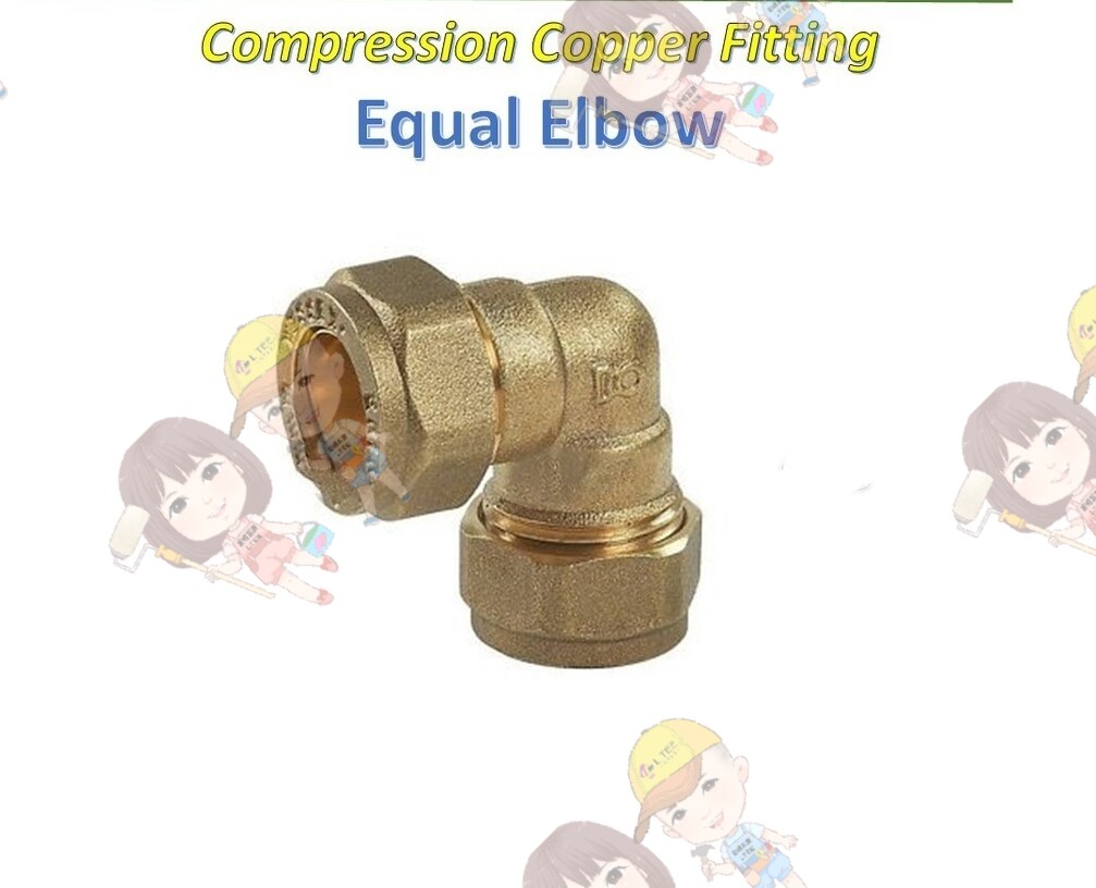 15mm Copper (Brass) Compression Fittings for Copper / Stainless Steel