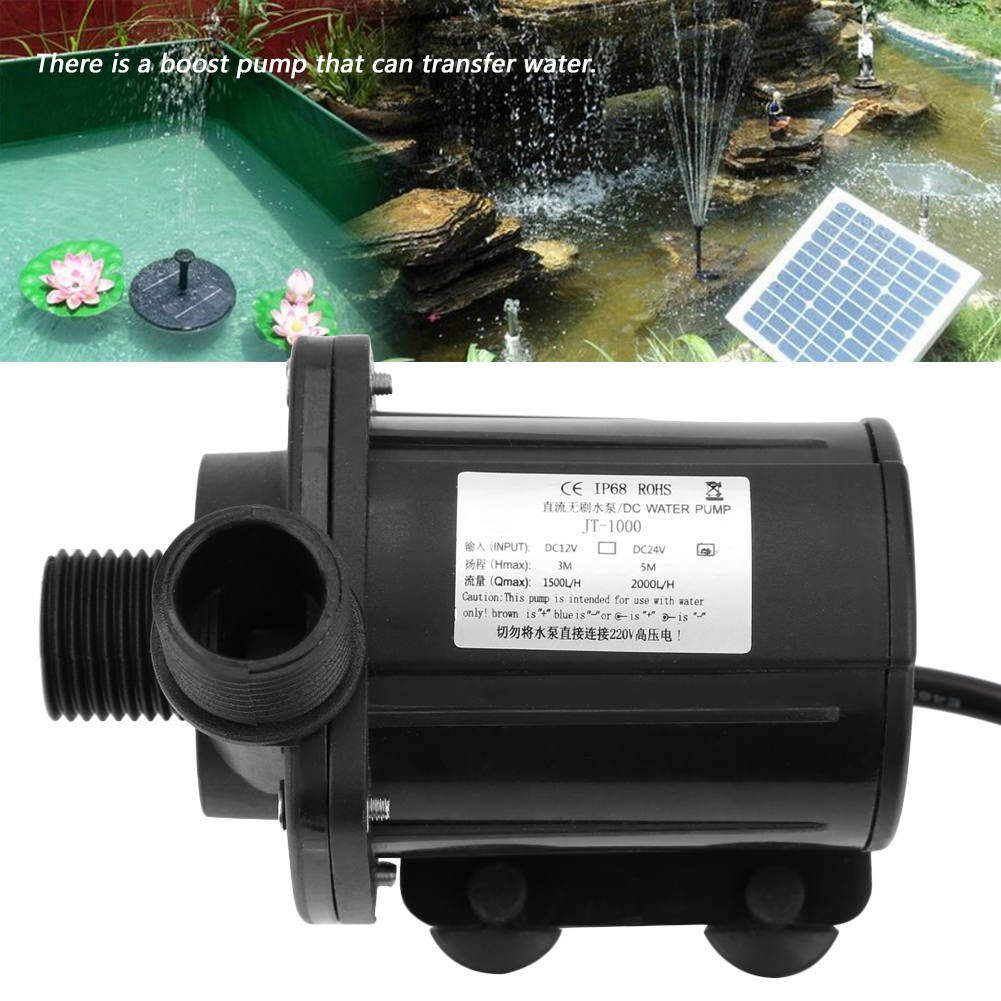 Mini 5M Hydraulic Head DC Brushless Boost Water DC Pump Pump 12V -40℃-100℃