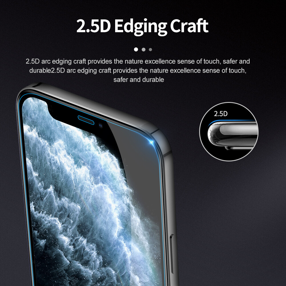 Nillkin 0.2mm Glass for iPhone 12 mini 12 Pro Screen Protector H+Pro Anti-Explosion Anti-Fingerprint 9H Super Thin Tempered Glass Film