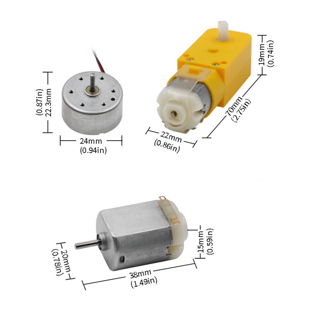 Extremely Durable DC Motor Lower Noise Micro TT/300/130 Micro Motor lacement