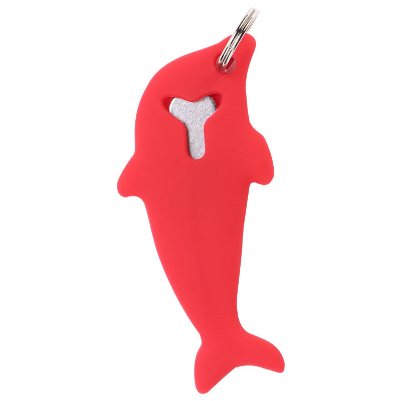 Cute Cartoon Dolphin Anti-lost Card Pin Simple Universal SIM Card Keychain Card Needle Compatible with Mobile Phone Accessories