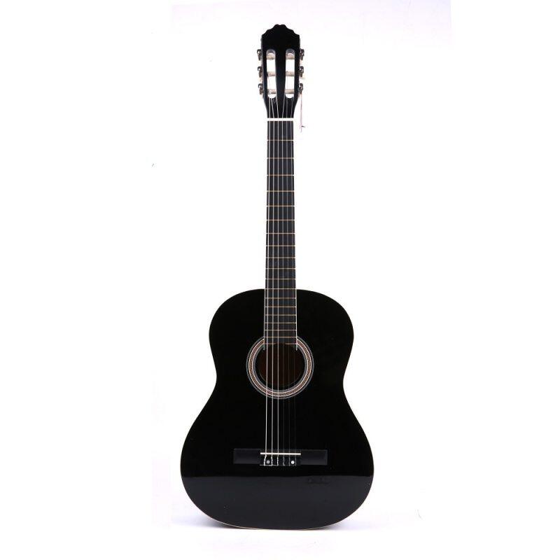 High Quality 39 Basswood Classic Guitar White Bordure Black Guitar Guitarra for Beginner Students Music Lovers Malaysia