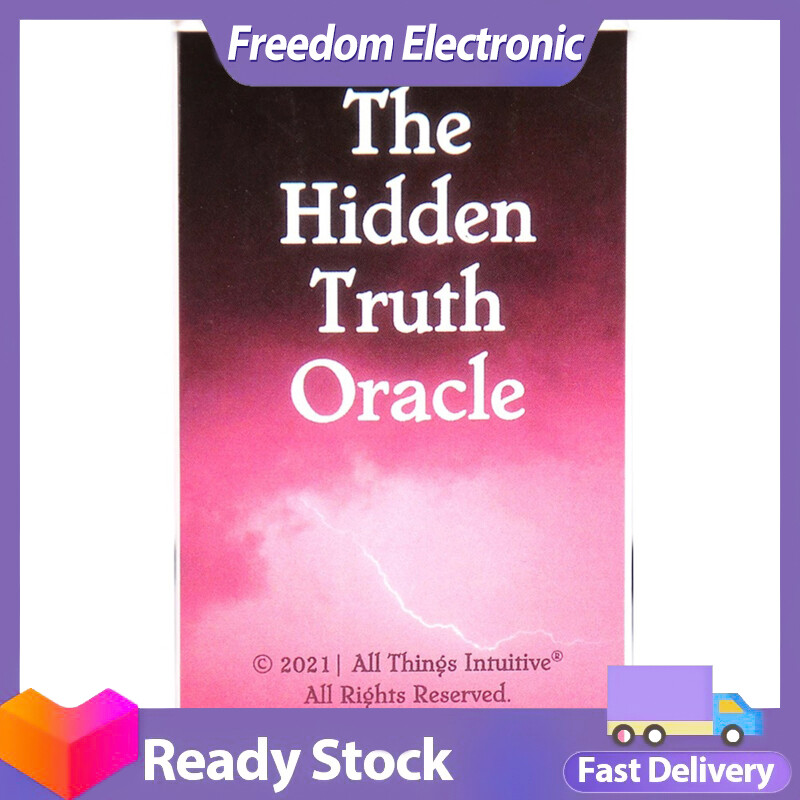 The Hidden Truth Oracle Cards Romance Soulmate Divination Prophecy Fate Tarot Deck Board Game For Party