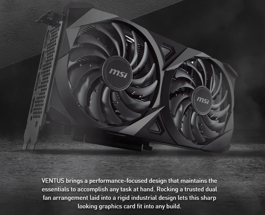 Vga Msi Geforce Rtx 3070 3070 Ventus Oc Dual Fan Msi Rtx 3070