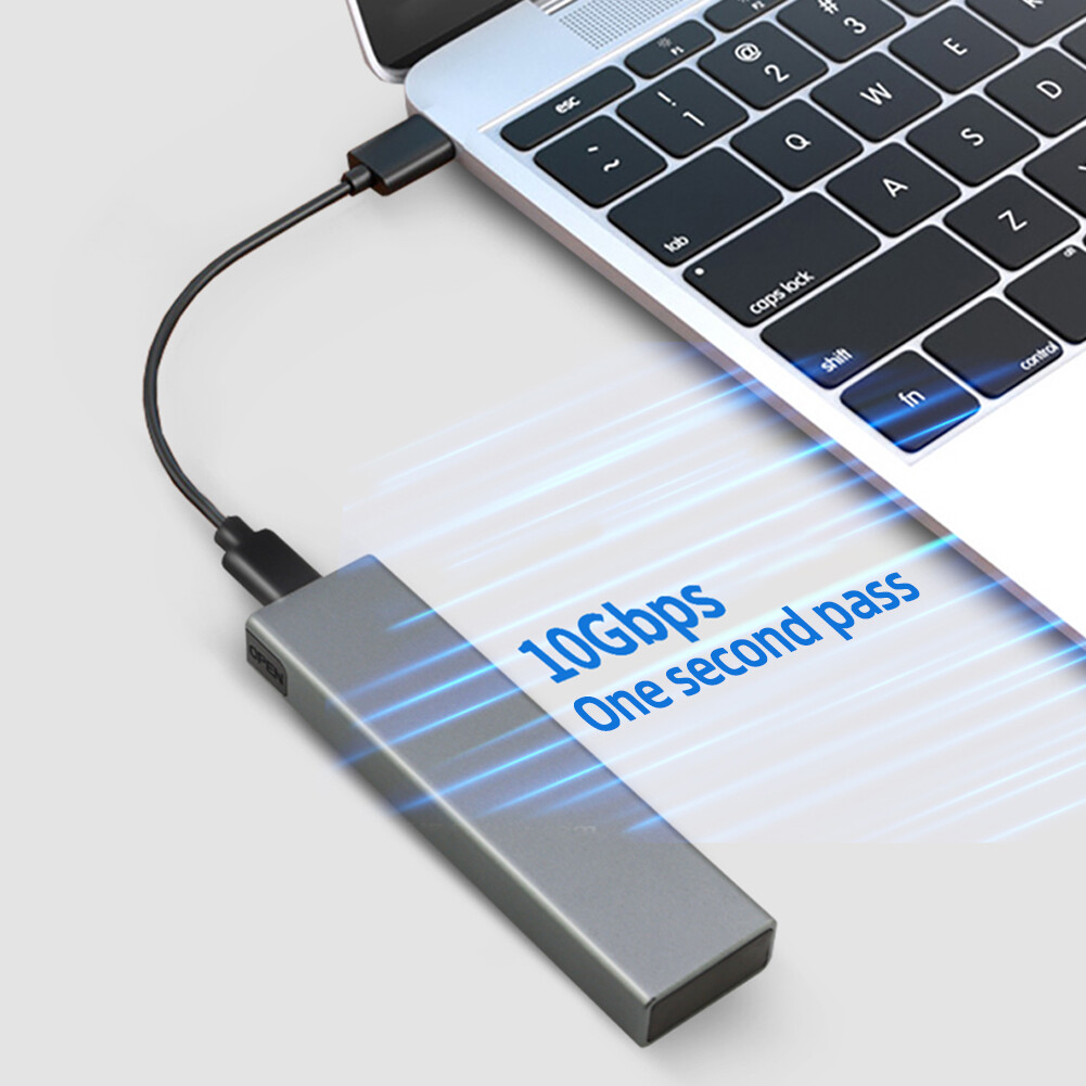 M.2 NVMe Sata giao thức kép SSD bao vây SSD hộp cho 2230/2242/2260/2280 SSD