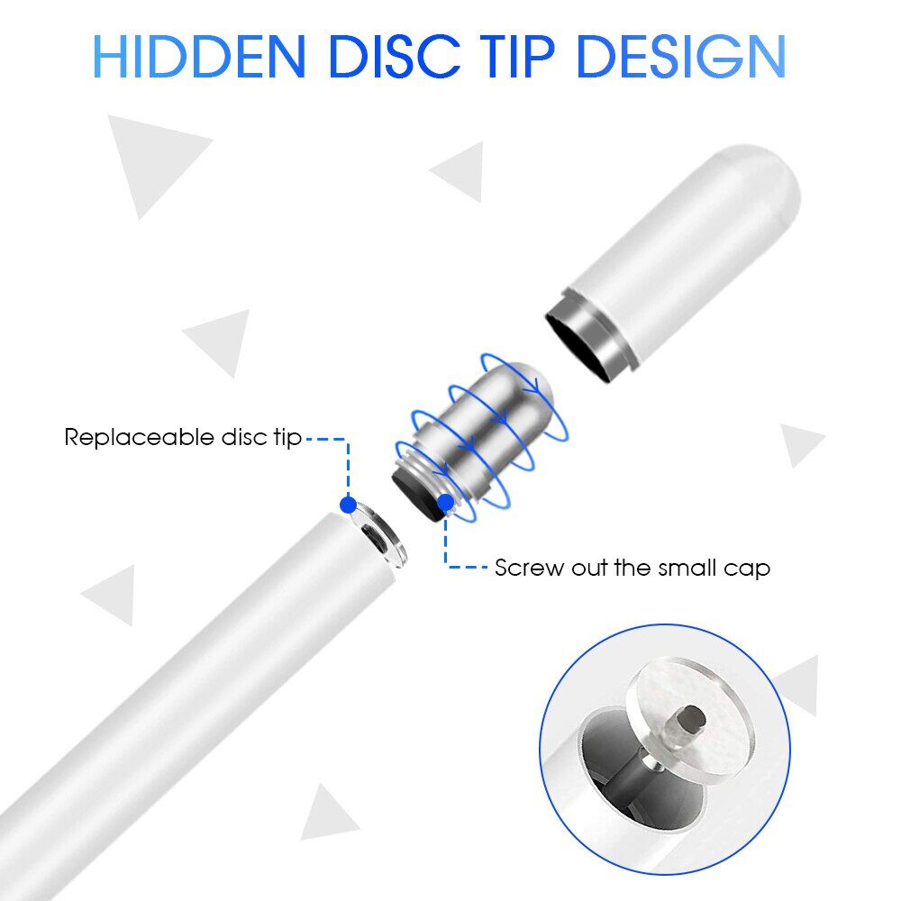 ZUZG Bút Cảm Ứng Cảm Ứng Thông Dụng Cho iPhone iPad Máy Tính Bảng Bút Cảm Ứng Cảm Ứng Android IOS Bút Chì Điện Thoại Di Động 2