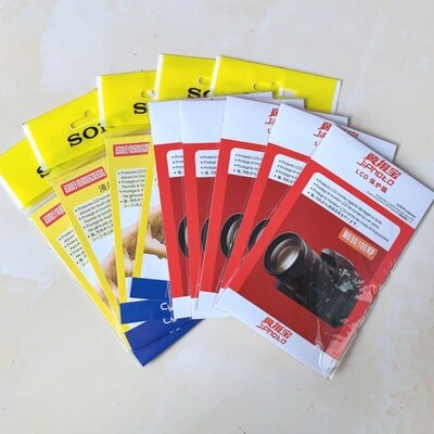 2pcs pvc soft camera screen protection film for sony a7 hx300 a7r a7s a5100 a6500 a6300 a6000 a5000 nex5 r5t rx100 m5 m4 m3 m2
