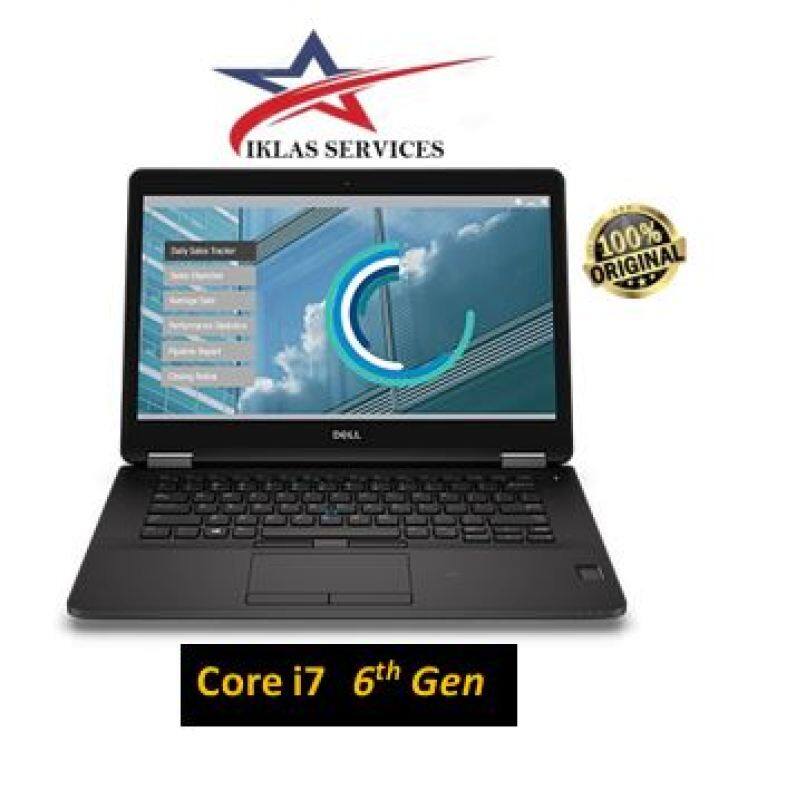 Dell latitude E7270 : Intel Core i7-6600U / 256GB SSD / 8GB DDR4 / 12.5in FHD (1920x1080) | touch screen Window10 PRO Malaysia