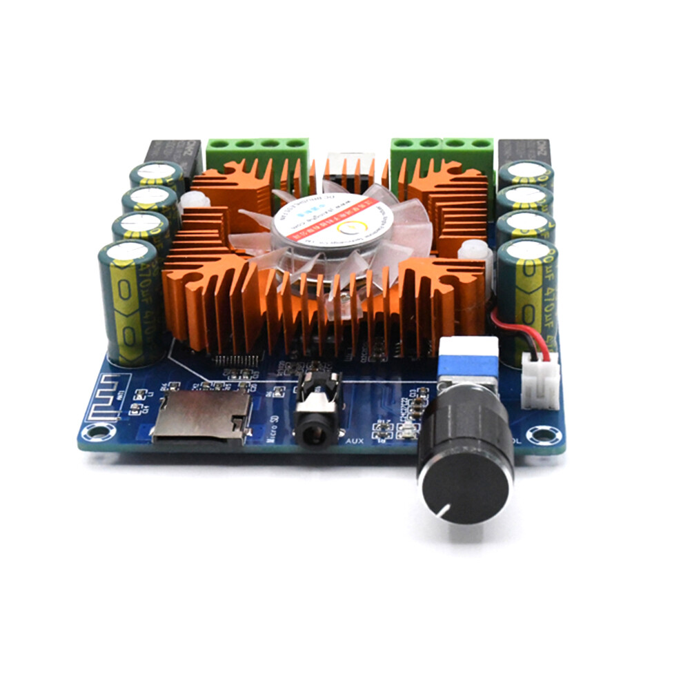 DM Bảng Mạch Khuếch Đại Công Suất Kỹ Thuật Số Bluetooth Cải Tiến Âm Thanh Xe Hơi 50W * 4