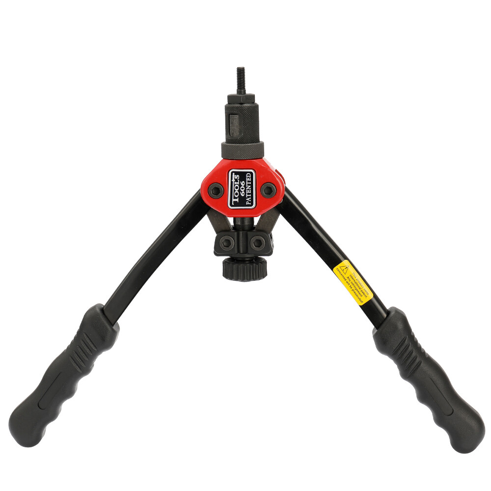 Nanwei 12in tiết kiệm lao động Máy tán đinh cầm tay BT-606 đôi chèn Hướng dẫn sử dụng đinh tán Máy riveting công cụ với các loại hạt