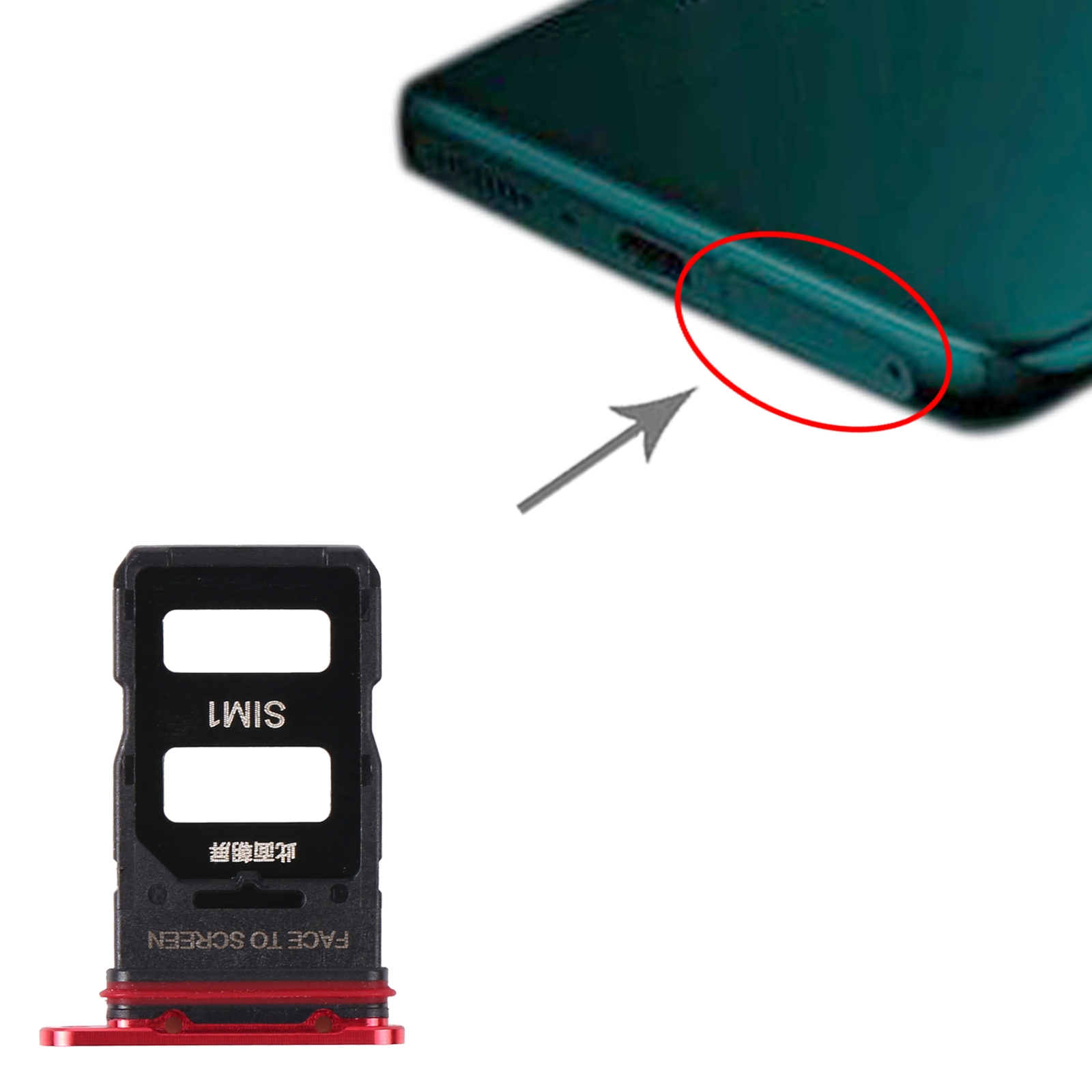 （ready stock） SIM Card Tray + SIM Card Tray for Xiaomi Mi 11 Pro