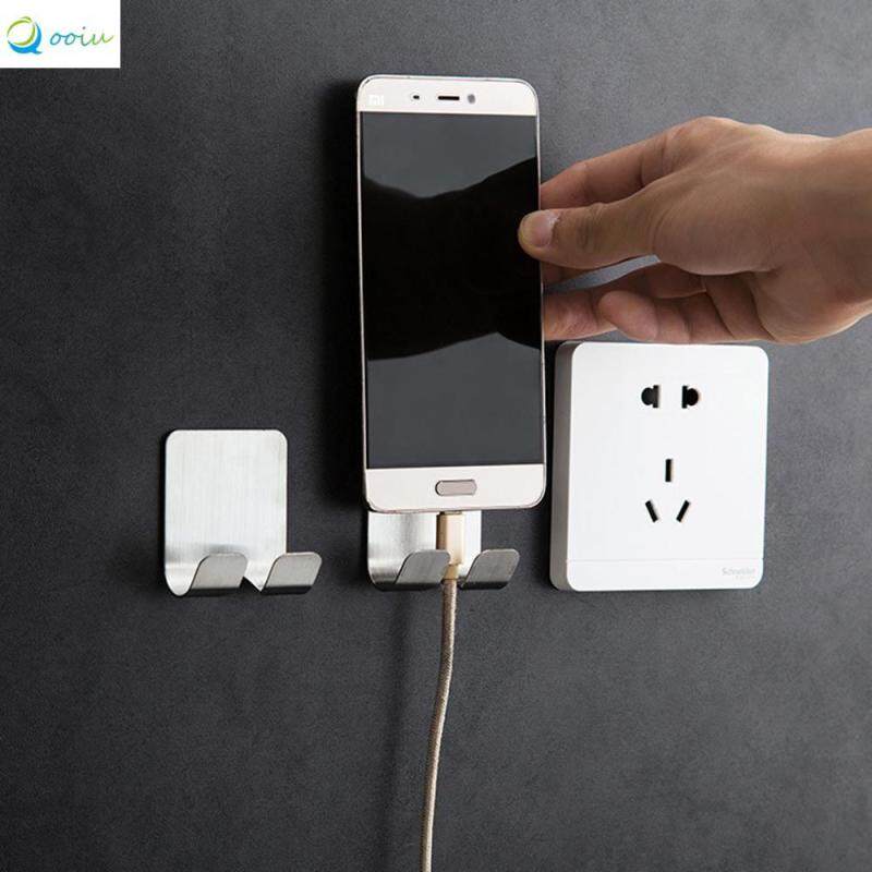 Qooiu Multi-Function Durable And Nail-Free Hook Professional Is Not Easy To Drop Super Load-Bearing Hook Mobile Phone Charging
