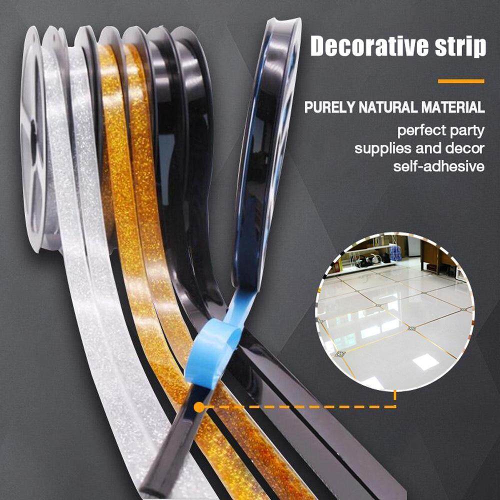 Nicetoempty 6m Waterproof Gap Tape Self Adhesive Beauty Seam Tile