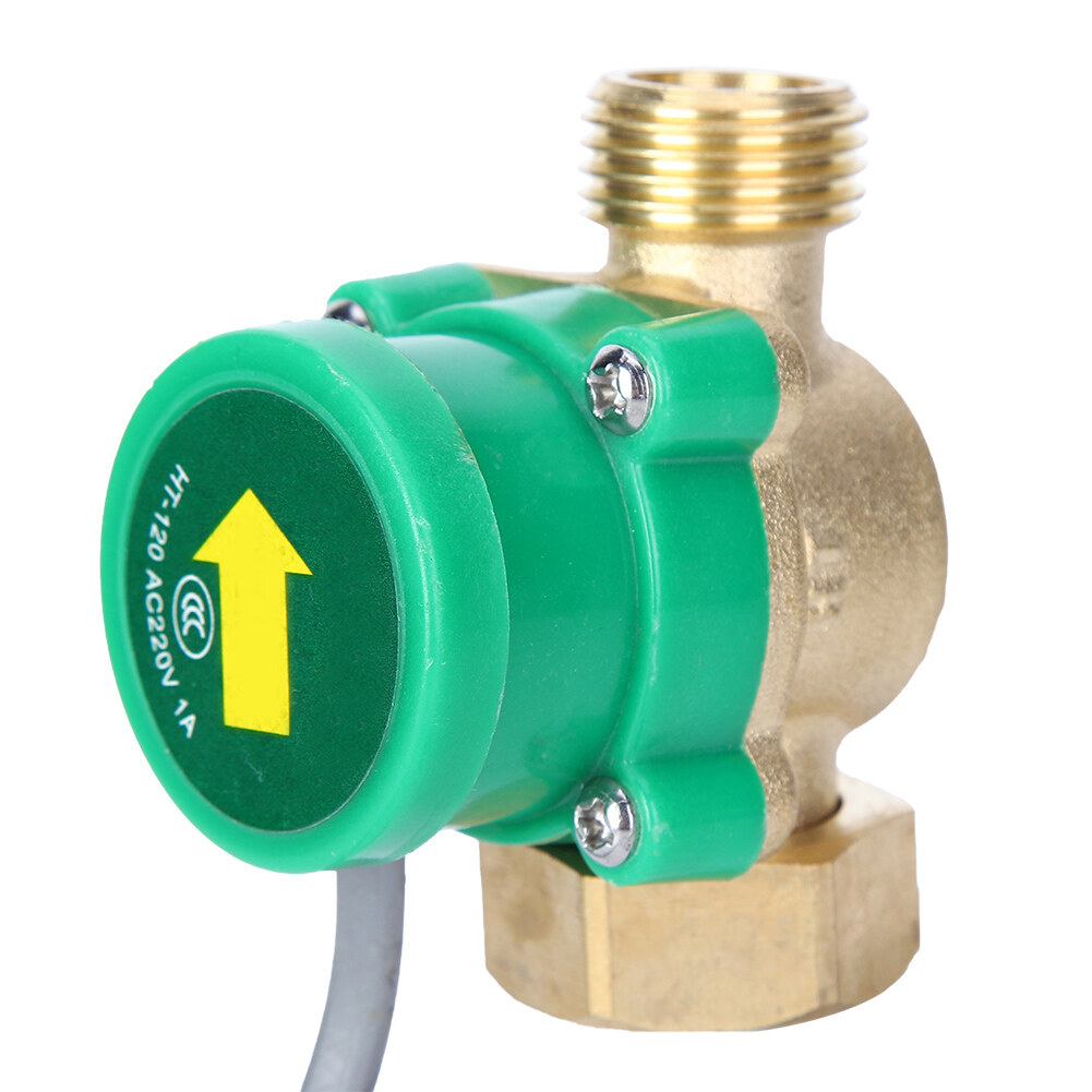 HT-120 Cảm Biến Lưu Lượng Máy Bơm Nước 6-4 AC220V Bơm Tăng Áp Đường Ống Công Tắc Dòng Chảy, G3/4"