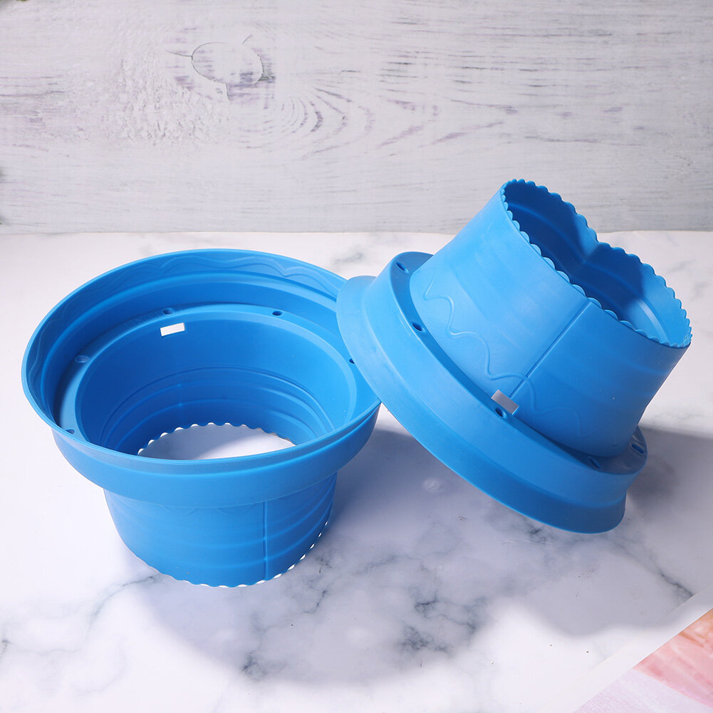 2 Chiếc Vỏ Loa Xe Hơi Chống Nước 6,5 Inch Miếng Đệm Sừng Gấp Được Bằng Silicon Mềm
