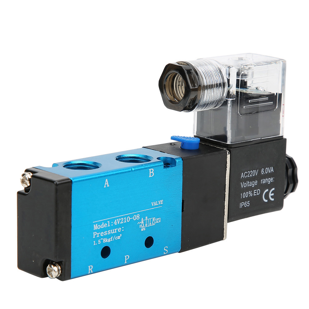 2 Position Valve Outstanding Safety Reliable Practical 5 Way Valve for Industrial Use