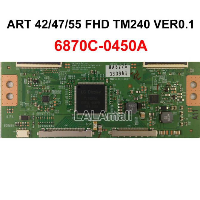 Telecon T40 1Pc TCON Board 6870C-0450A ART 42/47/55 FHD TM240 VER0.1 TV T-CON Logic ...