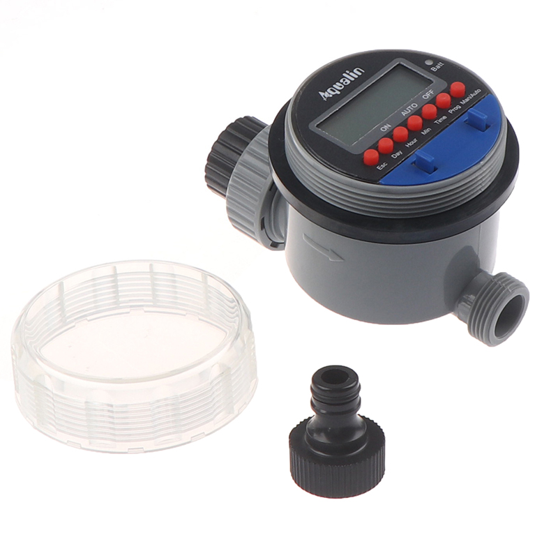 Automatic LCD Display Watering Timer Electronic Ball Valve Irrigation ...