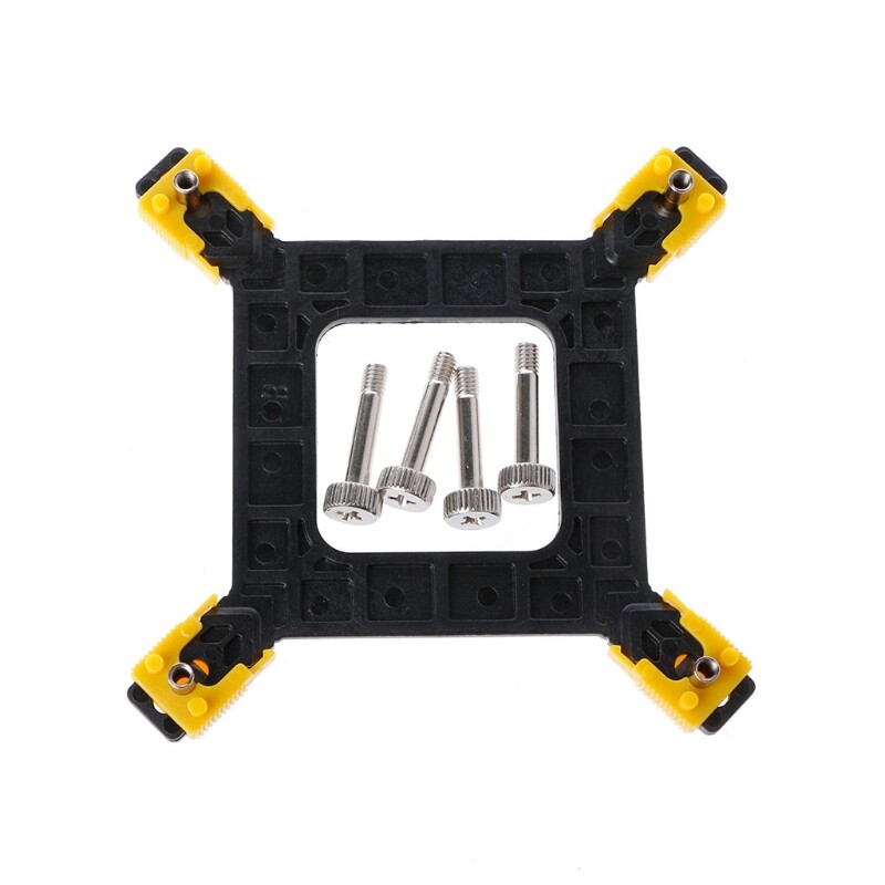 PC CPU Heatsink Mounting Bracket Holder Base Backplate Kit For Intel 115X/1366/2011