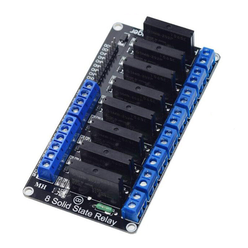 5V Relay 8 Channel OMRON SSR Low Level Solid State Relay Module 250V 2A For Arduino