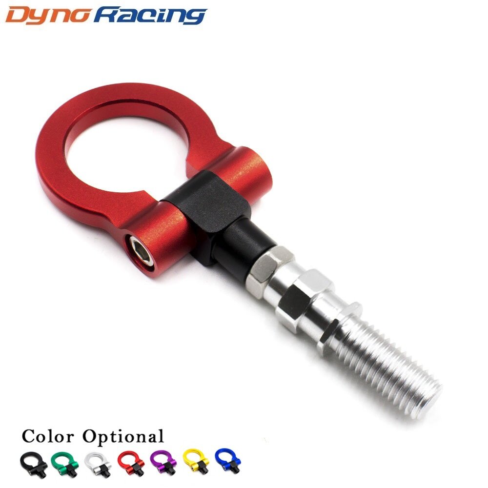 Red Car Racing Front Rear Tow Towing Hook Auto Trailer Ring Tow Hook Bars Set for Japanese Car For Honda Civic