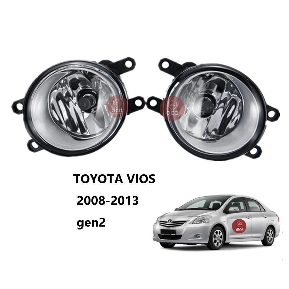 Hys hys toyota vios gen2 2008 2009 2010 2011 2012 2013 fog lamp fog light front bumper lamp