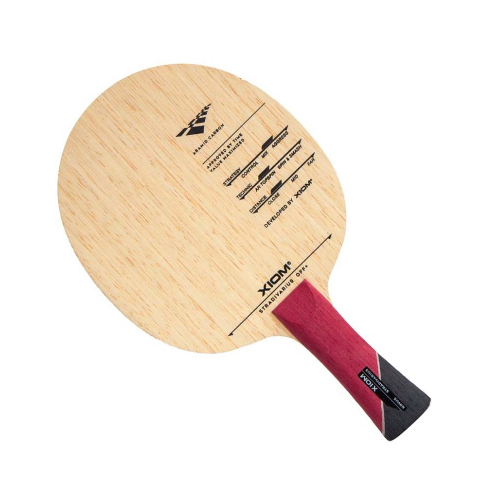 Xiom NOVUS Stradivarius Table Tennis Blade Aramid carbon with high