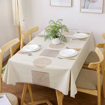 tablecloth for small rectangular table