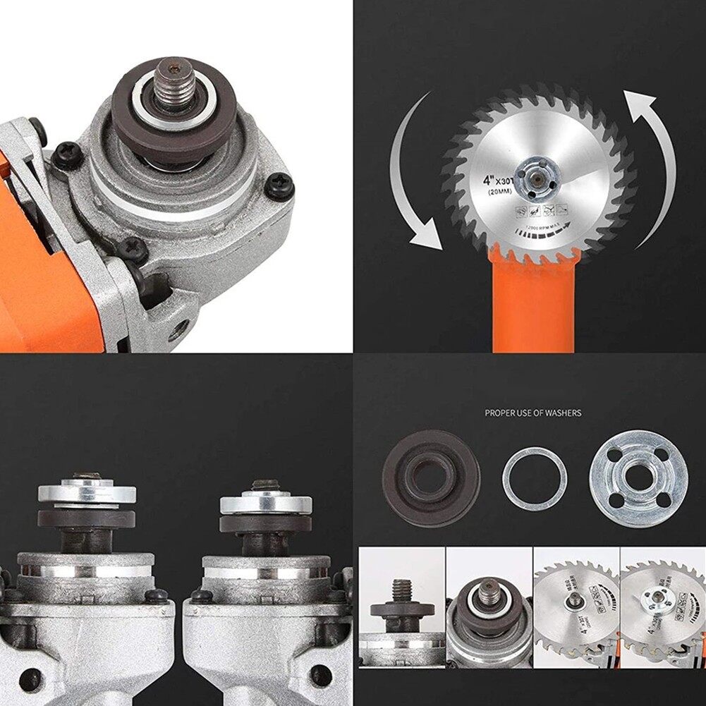 Circular Saw Ring Circular Saw Blade For Grinder Metal Multi-Size Silver 1 Pc