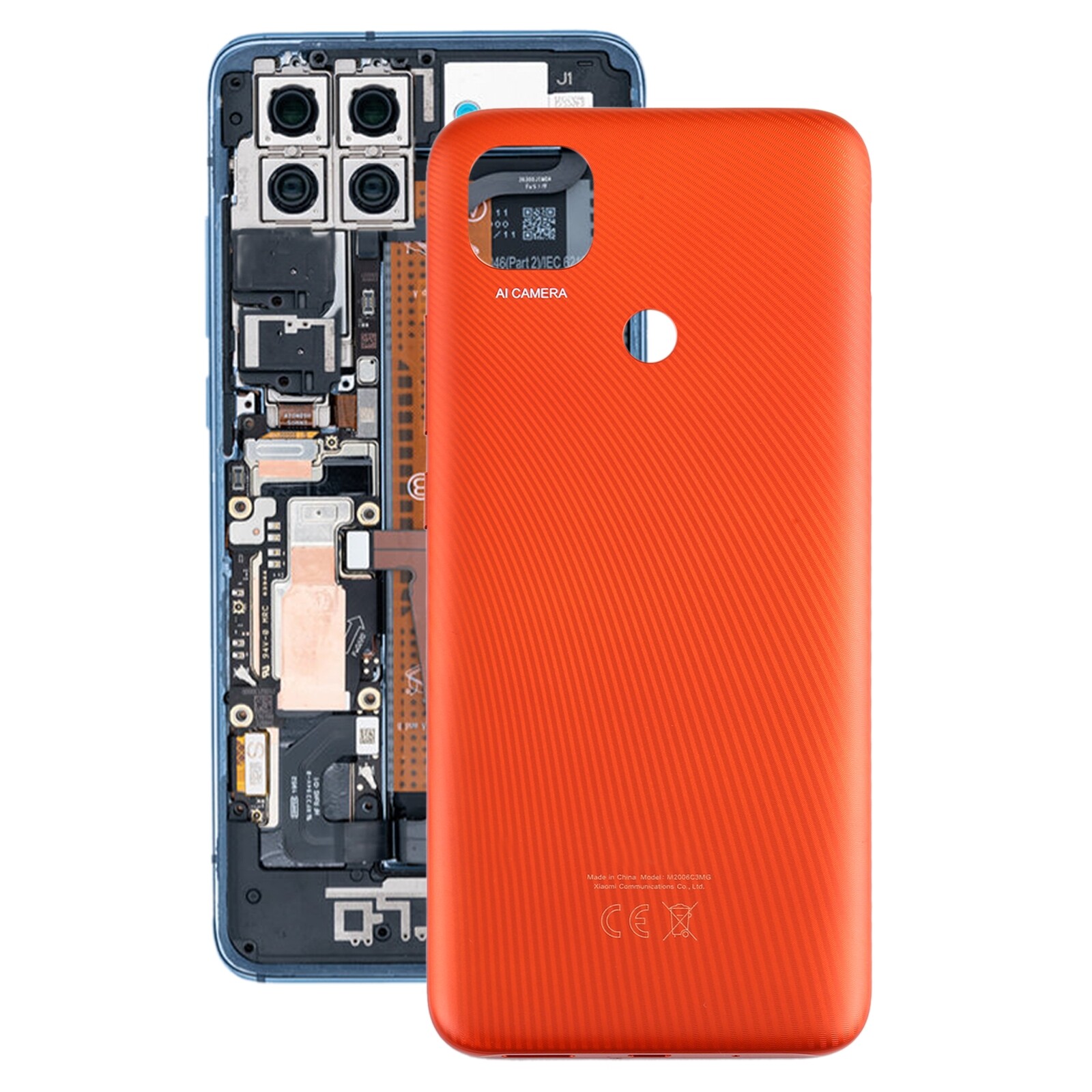 Original back cover for xiaomi redmi 9c/redmi 9c nfc/redmi 9 /m2006c3mg,m2006c3mng,m2006c3mii,m2004c3mi