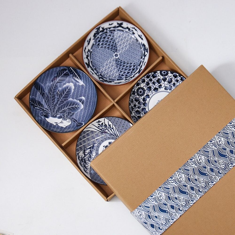 Ceramic Plate Set - Hangyodan's 40th Anniversary 