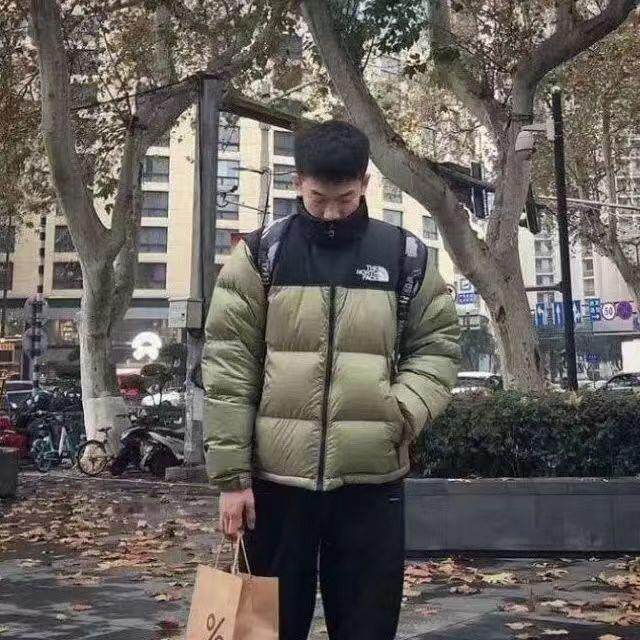 NEW THE NORTH FACE Correct version American version winter down jacket waterproof windproof and warm same style for men and women couple bread jacket for students original