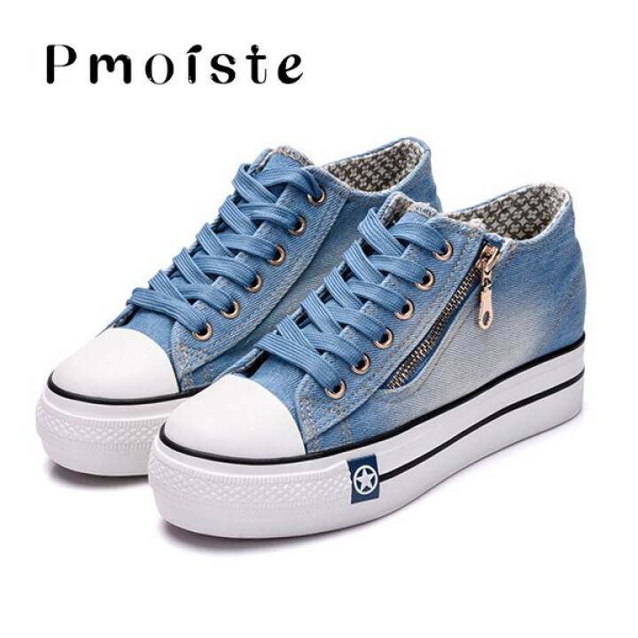denim canvas shoes