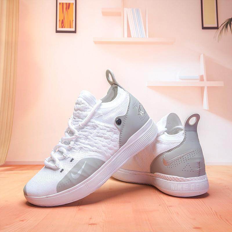 ID * Nike_KD_11_Men 'S _ Knitted_breathable_basketball_shoes_Kevin_Durant_sneakers