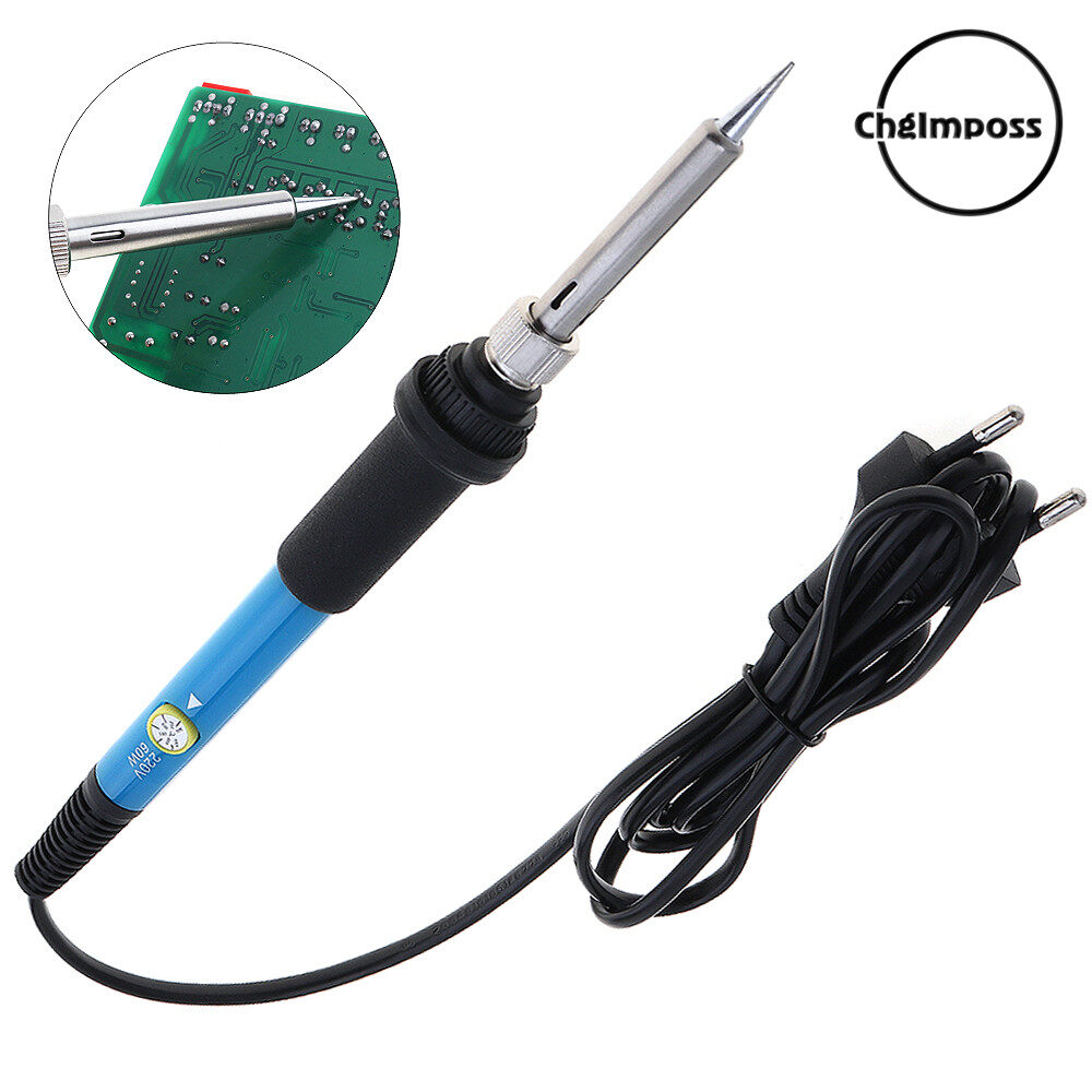 Chgimposs mỏ hàn điện điều chỉnh nhiệt độ 60w, bút hàn nhiệt