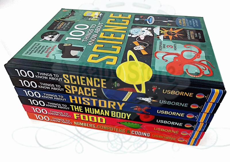 Usborne 100 Things to Know About (11 hardcover books) | Lazada