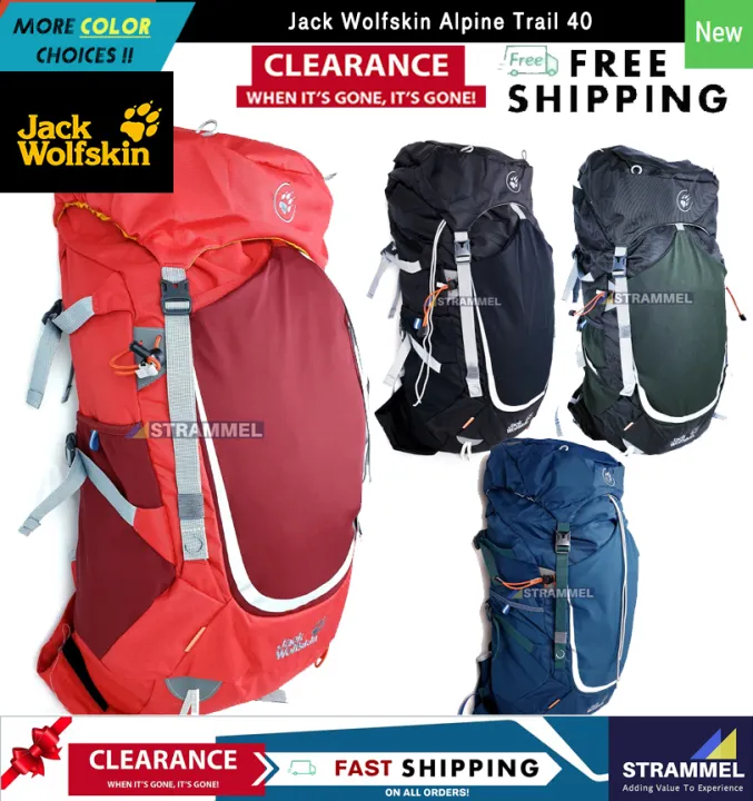 jack wolfskin alpine trail 40